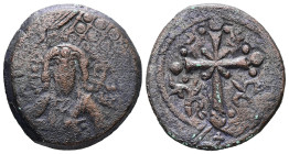 Anonymous Follis, Class I. Nicephorus III Botaniates, AD 1078-1081. AE, Follis. 6.99 g. 24.67 mm. Constantinople.
Obv: [IC] – [XC] to left and right ...