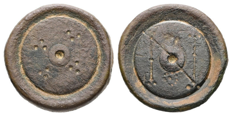 PB Eastern Mediterranean/Aegean. Byzantine one nomisma weight (AD 6th–7th centur...