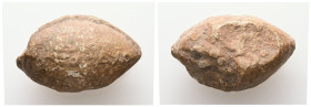 PB Greek sling bullet (c. 4th–1st centuries BC)
Lead sling bullet with an inscription […]ΤΟΜΑΧΟ[Υ]. There must be a name written on this sling bullet...