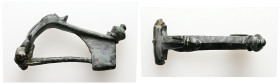 AE Roman fibula (AD 1st–3rd centuries)
A bronze fibula.
Weight: 27.58 g.
Diameter: 55.30 mm.