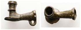 Islamic Stone Pipe
Weight: 8.59 g.
Diameter: 31.16 mm.