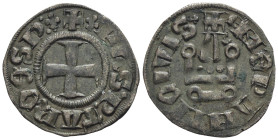 LEPANTO - Filippo di Taranto (1307-1313) - Denaro Tornese - D/ castello R/ croce patente - Mi - 0,85 g - Metcalf 1098/1103

BB/SPL

SPEDIZIONE SOL...