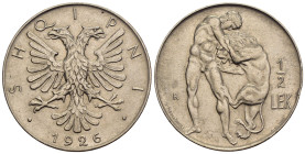 Albania - 1/2 LEK 1926 - Ni - KM# 4

mBB

SPEDIZIONE SOLO IN ITALIA - SHIPPING ONLY IN ITALY