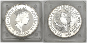 Australia - 5 Dollaro Kookaburra 1991 (1 Oz. Ag .999) - in confezione di Zecca - KM#164

FS

SPEDIZIONE IN TUTTO IL MONDO - WORLDWIDE SHIPPING