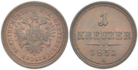 Austria 1 Kreuzer 1851 A - Cu. - KM#2185

FDC

SPEDIZIONE SOLO IN ITALIA - SHIPPING ONLY IN ITALY