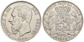 Belgio - 5 Franchi 1873 - Ag - KM#24

BB

SPEDIZIONE SOLO IN ITALIA - SHIPPING ONLY IN ITALY