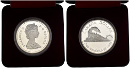 Canada - Cofanetto contenente 1 Dollaro Elisabetta II 1986 - Centenario di Vancouver - Ag - KM#149

FS

SPEDIZIONE IN TUTTO IL MONDO - WORLDWIDE S...