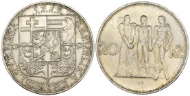 Cecoslovacchia - 20 Korun 1934 - Ag - KM#17

SPL/FDC

SPEDIZIONE SOLO IN ITALIA - SHIPPING ONLY IN ITALY
