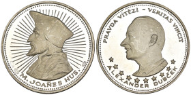 Cecoslovacchia - Medaglia 5 Ducati Johannes Hus 1968 - Ag - 13,13 g; Ø 30 mm - KM#XM35

FDC

SPEDIZIONE IN TUTTO IL MONDO - WORLDWIDE SHIPPING