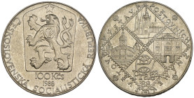 Cecoslovacchia - 100 Corone 1988 - Esposizione Mondiale di Filatelia - Ag - KM#130

FDC

SPEDIZIONE IN TUTTO IL MONDO - WORLDWIDE SHIPPING