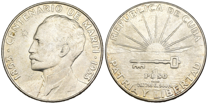 Cuba - 1 Peso 1953 - Ag - KM#29

qSPL

SPEDIZIONE SOLO IN ITALIA - SHIPPING ...