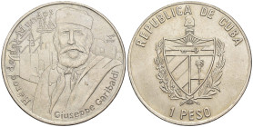 Cuba - 1 Peso 2007 Giuseppe Garibaldi - Cu-Ni - KM#882

qFDC

SPEDIZIONE IN TUTTO IL MONDO - WORLDWIDE SHIPPING