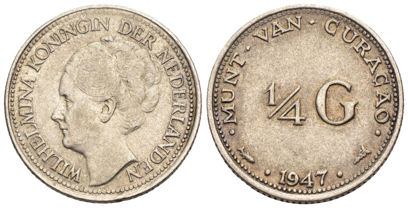 Curaçao (Antille olandesi) - 1/4 Gulden 1947 - BB - Ag - KM#44

qSPL

SPEDIZ...