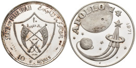 Fujairah (Emirati Arabi) - Mohammed bin Hamad Al Sharqi (1938-1974) - 10 Riyals 1389 (1970) "Apollo XIV" - Ag .999 - KM#22

FS

SPEDIZIONE IN TUTT...