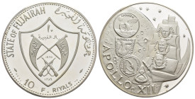 Fujairah (Emirati Arabi) - Mohammed bin Hamad Al Sharqi (1938-1974) - 10 Riyals 1389 (1970) "Apollo XII" - Ag .999 - KM#5

FS

SPEDIZIONE IN TUTTO...