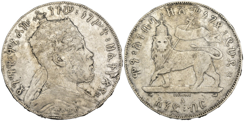 Etiopia - 1 Birr 1897 - Ag - KM#19

MB

SPEDIZIONE SOLO IN ITALIA - SHIPPING...
