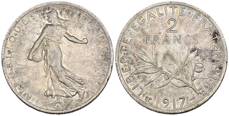 Francia - 2 Franchi 1917 - Ag

BB

SPEDIZIONE SOLO IN ITALIA - SHIPPING ONLY...