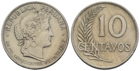 Perù - 10 Centavos 1926 - Cu-Ni - KM#214.1

BB

SPEDIZIONE SOLO IN ITALIA - SHIPPING ONLY IN ITALY