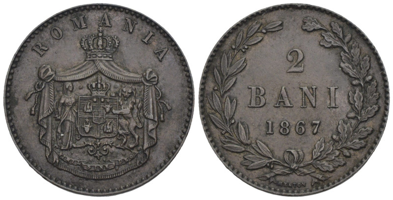 Romania - Carlo I (1866-1881) - 2 Bani 1867 - Ae - KM#2

BB/SPL

SPEDIZIONE ...