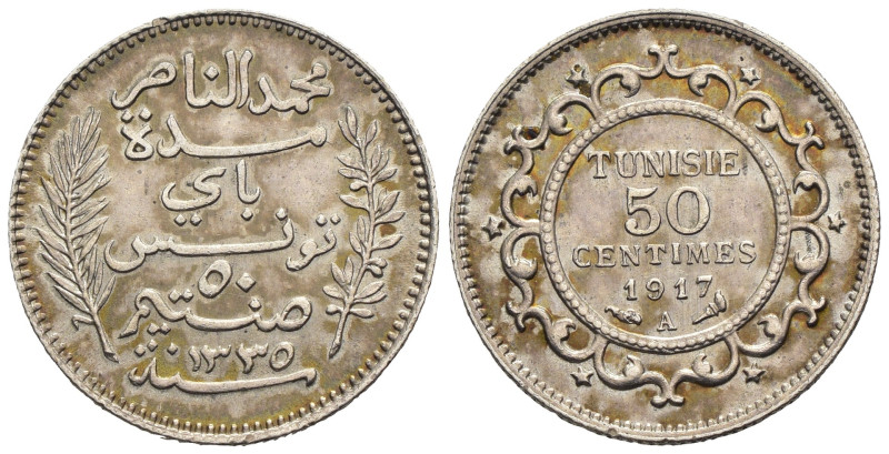 Tunisia - 50 Centimes 1335 (1917) A - Ag - KM#237

SPL

SPEDIZIONE SOLO IN I...