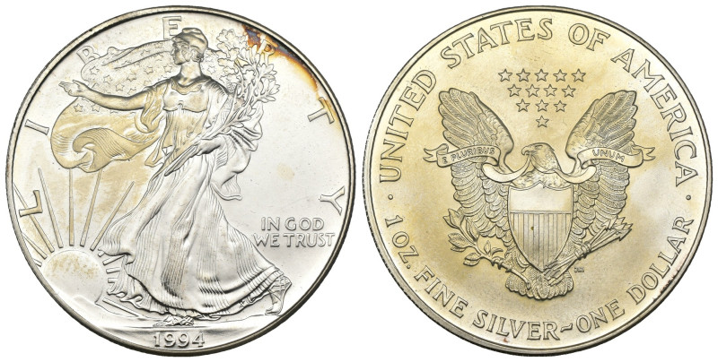 Stati Uniti d'America (1776-oggi) - Dollaro American Silver Eagle 1993 - Ag

F...