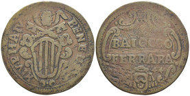 Ferrara - Benedetto XIV (1740-1758) - Baiocco 1751 - Cu. - gr. 9,04 - Munt. 239

qBB

SPEDIZIONE SOLO IN ITALIA - SHIPPING ONLY IN ITALY