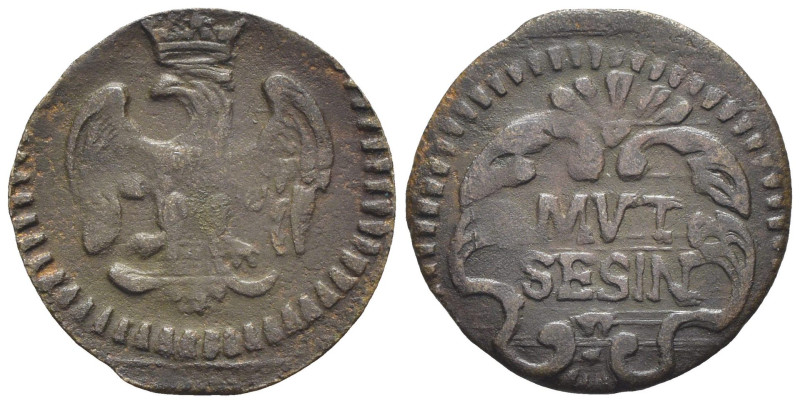 Modena - Rinaldo d'Este (1706-1737) - Sesino - Cu - BB+ - 0,81 g - MIR 841a

B...