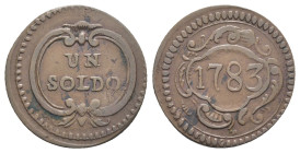 Modena - 1 Soldo 1783 - Cu - 2,02 g - MIR 866; CNI 50/51

SPEDIZIONE SOLO IN ITALIA - SHIPPING ONLY IN ITALY