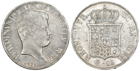 Napoli - Ferdinando II (1830-1859) - Piastra da 120 Grana 1834 - Ag - 27,46 g - Gigante 58

BB+

SPEDIZIONE SOLO IN ITALIA - SHIPPING ONLY IN ITAL...