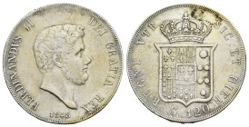 Napoli - Regno delle due Sicilie - Ferdinando II (1830-1859) - 1 Piastra 1848 - IV° tipo - Ag. 833 - Gig# 76

BB

SPEDIZIONE SOLO IN ITALIA - SHIP...