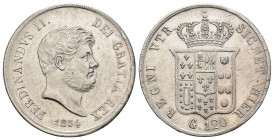 Napoli - Regno delle due Sicilie - Ferdinando II (1830-1859) - Piastra da 120 Grana 1854 VI° tipo - Ag - Gig. 85

BB+

SPEDIZIONE SOLO IN ITALIA -...