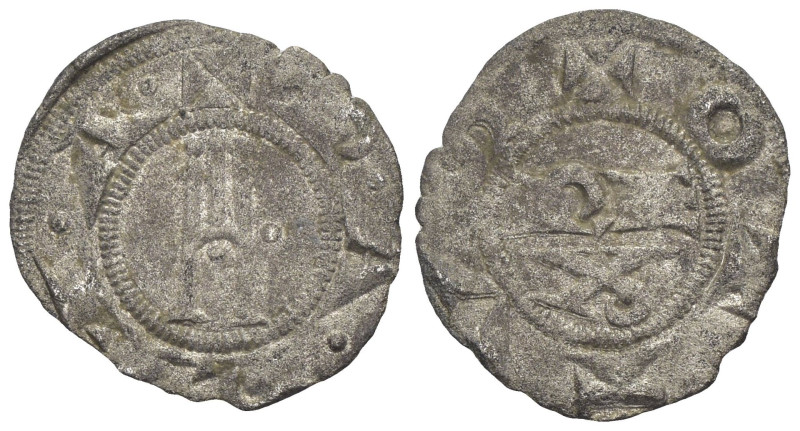 Parma - Ottone IV (1208-1209) - Denaro - RRRRR (R5) - Mi. - 0,48 gr - MIR 901
...