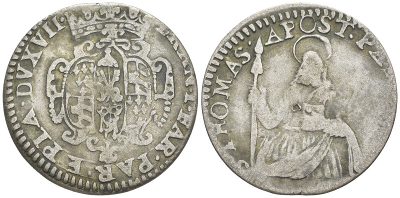 Parma - Francesco I Farnese (1694-1727) 20 Soldi o Lira - MIR 1049 - 4,18 gr.
...