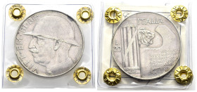 Vittorio Emanuele III (1900-1943) - 20 Lire Cappellone 1928 Perizia Cavaliere qBB - NC - Ag. Mont. 76

qBB

SPEDIZIONE SOLO IN ITALIA - SHIPPING O...