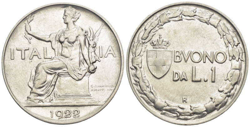 Vittorio Emanuele III (1900-1943) - Buono da 2 Lire 1922 - Gigante 140

SPL
...