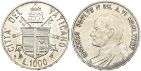 Giovanni Paolo II (1978-2005) - 1000 Lire 1984 - Ag

SPEDIZIONE IN TUTTO IL MONDO - WORLDWIDE SHIPPING