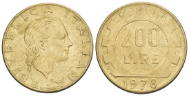 Repubblica Italiana - 200 Lire 1978 - asse ruotato

SPEDIZIONE IN TUTTO IL MONDO - WORLDWIDE SHIPPING