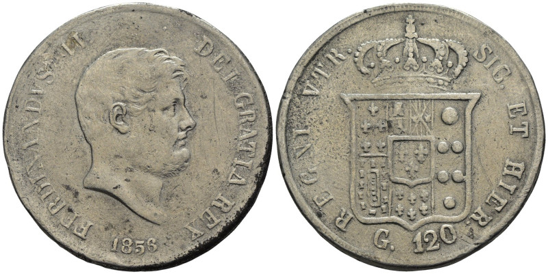 FALSO - Napoli - Ferdinando II - Piastra da 120 Grana 1856 - 24,78 g

SPEDIZIO...