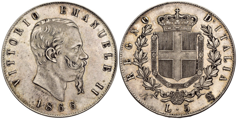 FALSO - Vittorio Emanuele III (1900-1943) - 5 LIRE 1866 Napoli - 25,36 g

SPED...