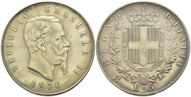 FALSO - Regno d'Italia - Vittorio Emanuele II - 5 Lire 1870 Roma - 22,62 g

SPEDIZIONE SOLO IN ITALIA - SHIPPING ONLY IN ITALY