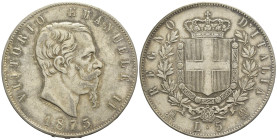 FALSO - Regno d'Italia - Vittorio Emanuele II - 5 Lire 1875 Milano - 23,59 g

SPEDIZIONE SOLO IN ITALIA - SHIPPING ONLY IN ITALY