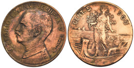 FALSO - Regno d'Italia - Vittorio Emanuele III - 5 Centesimi Italia su Prora 1908 - 4,92 g

SPEDIZIONE SOLO IN ITALIA - SHIPPING ONLY IN ITALY
