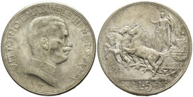 FALSO - Vittorio Emanuele III - 5 Lire Quadriga Briosa 1914 - 22,68 g

SPEDIZIONE SOLO IN ITALIA - SHIPPING ONLY IN ITALY