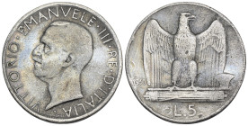FALSO - Regno d'Italia - Vittorio Emanuele III - 5 Lire Aquilotto 1930 - 3,48 g

SPEDIZIONE SOLO IN ITALIA - SHIPPING ONLY IN ITALY