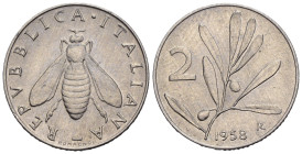FALSO - Repubblica Italiana - 2 Lire Ulivo 1958 - 0,81 g

SPEDIZIONE SOLO IN ITALIA - SHIPPING ONLY IN ITALY