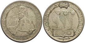 FALSO - San Marino - 20 Lire 1938 - 19,48 g

SPEDIZIONE SOLO IN ITALIA - SHIPPING ONLY IN ITALY