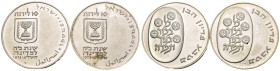 Israele (1948-oggi) - Lotto di 2 monete da 10 Lirot 1973 - Ag

SPEDIZIONE IN TUTTO IL MONDO - WORLDWIDE SHIPPING