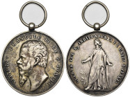 Regno d'Italia - Vittorio Emanuele II (1861-1878) - Medaglia 1865 Guerre per l'indipendenza e l'unità - Opus: Johnson - Ag - 12,18 g; Ø 32 mm - Brambi...