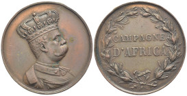 Umberto I - Medaglia Campagne d'Africa - AE - 11,28 g; Ø 32 mm

SPEDIZIONE SOLO IN ITALIA - SHIPPING ONLY IN ITALY