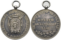 Medaglia Federazione Giovanile Diocesana Parma, II° Convegno Giovanile - Noceto, 24/09/1911, Lega - Ø 32,11 mm; 12,40 g

BB/SPL

SPEDIZIONE SOLO I...